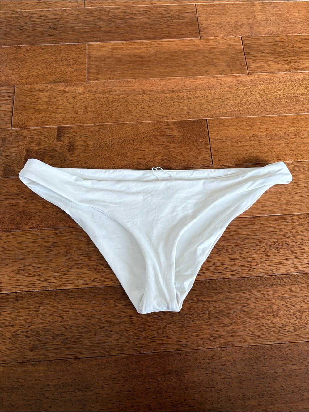 l*space White Low-Rise Bikini Bottoms